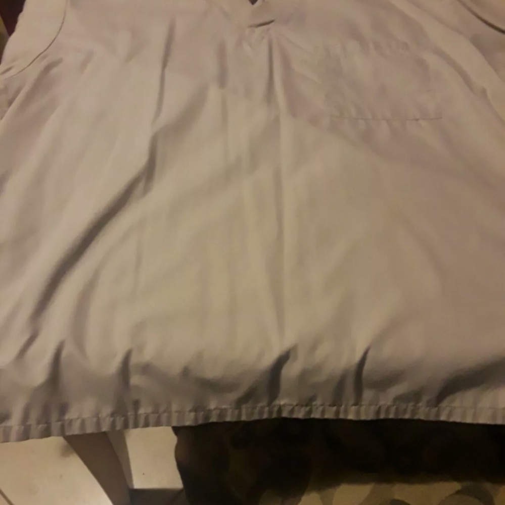 Beige Scrub Top